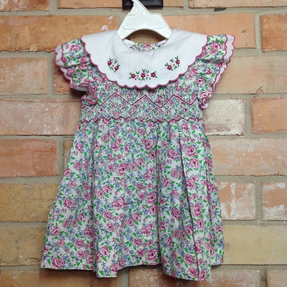 Specialty Kids Toddler Girl Smocked Floral Dress